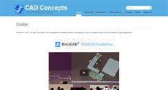 Desktop Screenshot of cadconcepts.co.nz